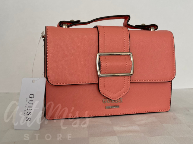 Bolsa Guess, color rosa, Guess