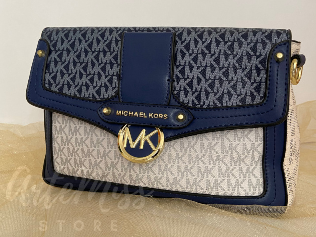 Bolsa Michael Kors, Color Beige con Azúl, $2,399 MXN